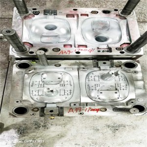 Molde de la precisión de la fan de la inyección del plástico de China ABS, fabricación del R\u0026D